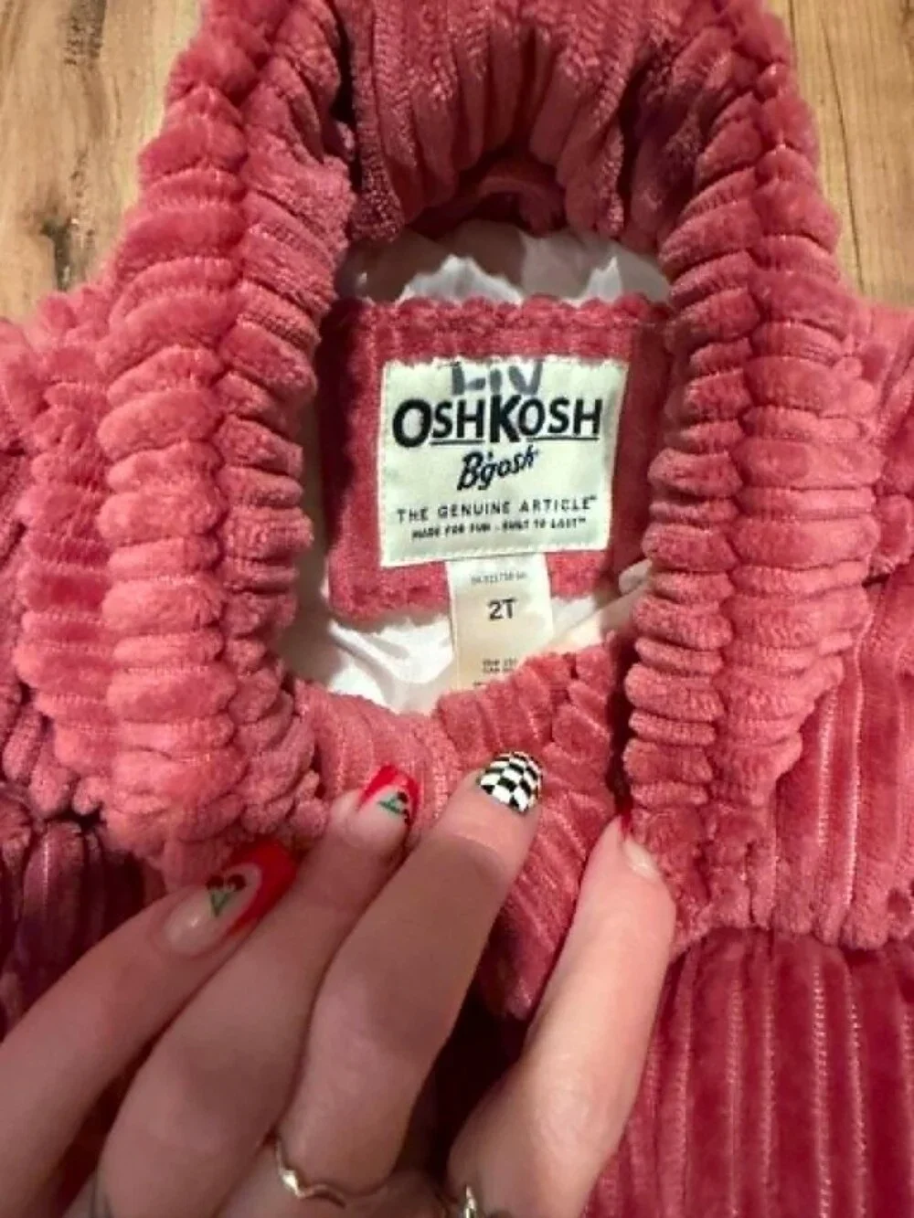 Toddler Girls Oshkosh Puffer Jacket Size 2T